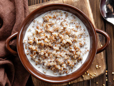 Miniatura: Moja mama je taką kaszę na śniadanie. Na...