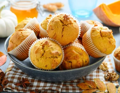 Miniatura: Muffiny piekę z jesiennymi dodatkami....