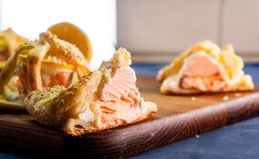 Miniatura: Tą przekąską z łososiem ratuję świąteczny...