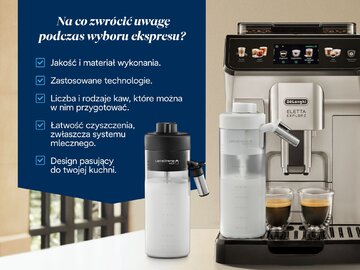 Na co&nbsp;zwr&oacute;cić uwagę podczas wyboru ekspresu?&nbsp;- infografika