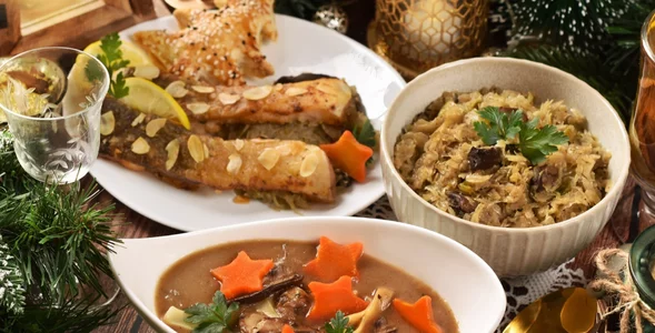 Miniatura: Nie z buraków, a z grzybów. Ten wigilijny...