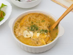 Miniatura: Rozgrzewająca zupa na chłodne dni. Minimum...