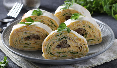 Miniatura: Te roladki to imprezowa perełka. W środku...