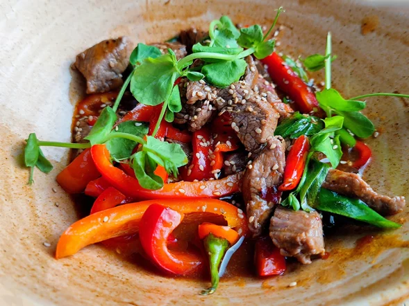 Miniatura: Tę wołowinę robię raz, a potem mam obiady...