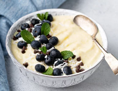 Miniatura: Miałam dość owsianki. Tropikalny krem...