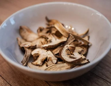 Miniatura: Suszonych grzybów z wywaru nie wyrzucam,...