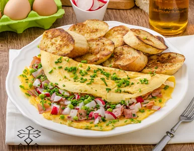 Miniatura: Nie dodaję mleka ani mąki do omletu....