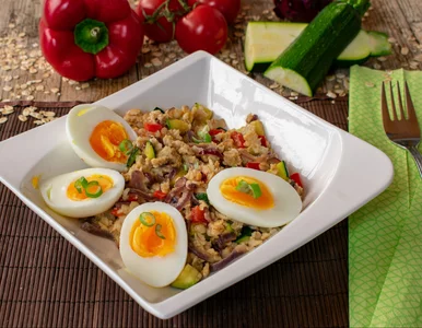 Miniatura: Zamiast cukru dodaję jajko i cukinię. To...