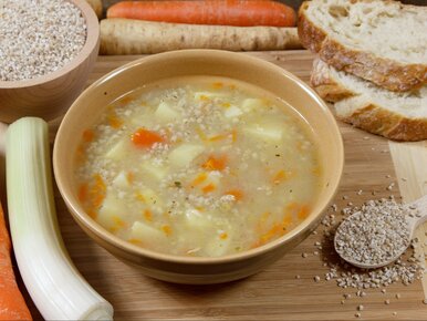 Miniatura: Krupnik jak u babci na sterany żołądek....