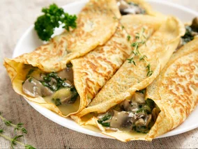 Miniatura: Cieniutkie naleśniki i aromatyczny farsz....
