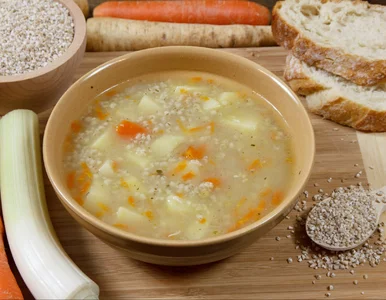 Miniatura: Krupnik jak u babci na sterany żołądek....