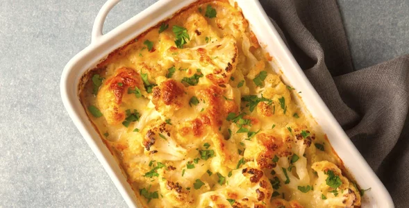 Miniatura: Biorę kalafior i dwa sery. 15 minut pracy,...