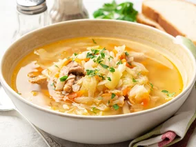 Miniatura: Wlewam 2 szklanki pod koniec gotowania....