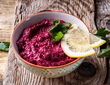 Miniatura: Blenduję gotowane buraki i dodaję ten...