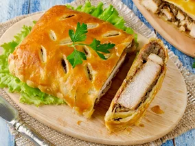 Miniatura: Indyk na święta. Chrupiące ciasto i farsz...