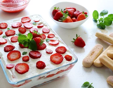 Miniatura: Truskawkowe tiramisu prosto z Włoch, ale...