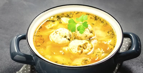 Miniatura: Ta zupa z pulpetami zastępuje dwudaniowy...