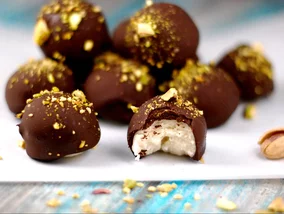 Miniatura: Zamiast czekoladek robię te kulki. Mało...
