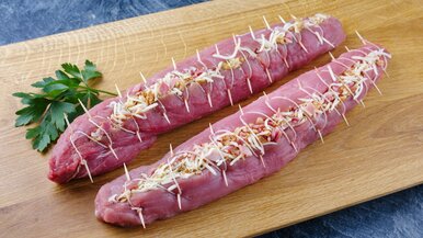 Miniatura: Nacinam polędwiczki, wypełniam prostym...