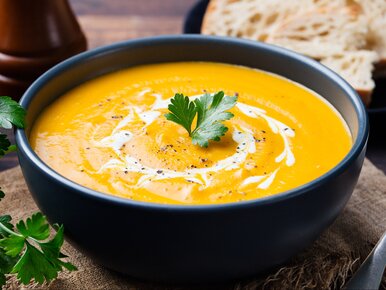 Miniatura: Każdy prosi o przepis na tę zupę z dyni....