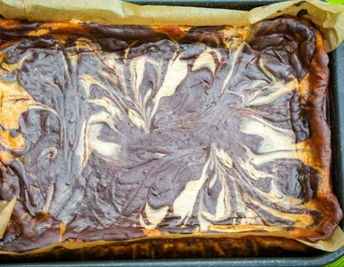 Miniatura: Ten fantazyjny sernik robię z sera z...