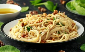 Miniatura: Ekspresowy, tani obiad z makaronu. Bez...