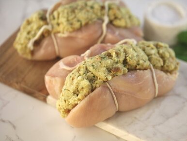 Miniatura: Filet z kurczaka i prosty farsz. To...