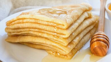 Miniatura: Pulchne bliny zastąpiły mi naleśniki....