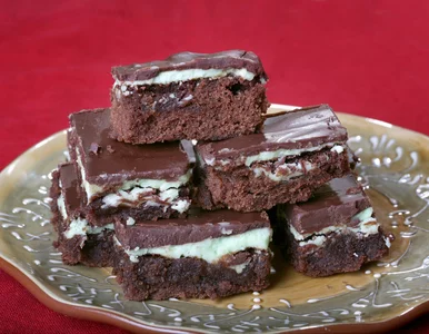 Miniatura: Po pracy robię trzywarstwowe brownie....