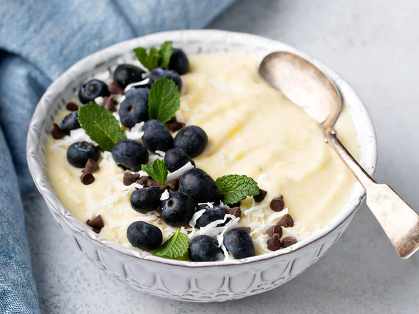 Miniatura: Miałam dość owsianki. Tropikalny krem...