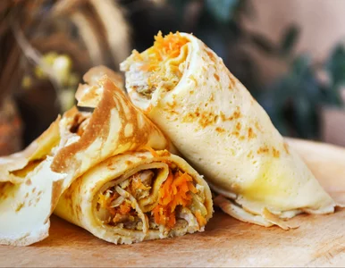 Miniatura: Smażę cienkie placki i nadziewam prostym...