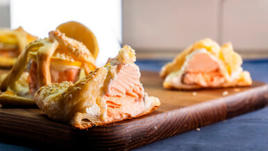 Miniatura: Tą przekąską z łososiem ratuję świąteczny...