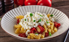 Miniatura: Biorę serek wiejski i mieszam z gorącym...