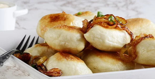 Miniatura: Pierogów nie gotuję, tylko od razu smażę....