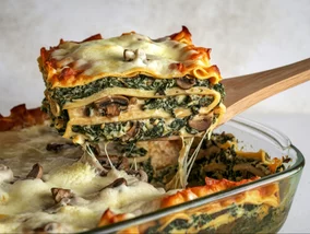 Miniatura: Tę lasagne robię bez mięsa. Jest lekka, a...