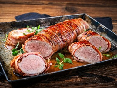 Miniatura: Polędwiczki zawijam w aromatyczne plastry....