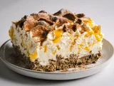 Miniatura: Czekoladowy spód i twarogowa masa. Nie...