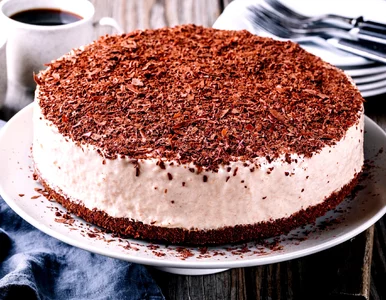 Miniatura: Sernik na zimno bez grama żelatyny. Prosty...