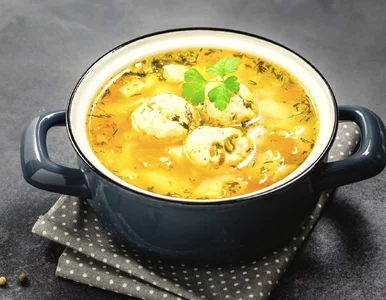 Miniatura: Ta zupa z pulpetami zastępuje dwudaniowy...