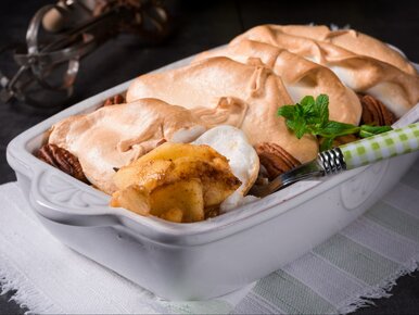 Miniatura: Soczyste owoce zapiekam pod słodką...