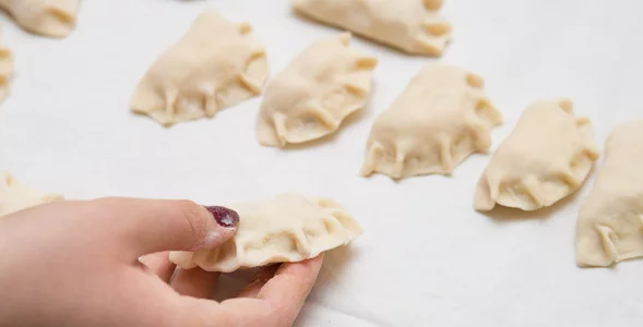 Miniatura: Lekki, wyrazisty farsz do pierogów robię z...