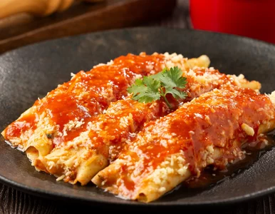 Miniatura: Do naleśników dodaję obłędny farsz. Ten...