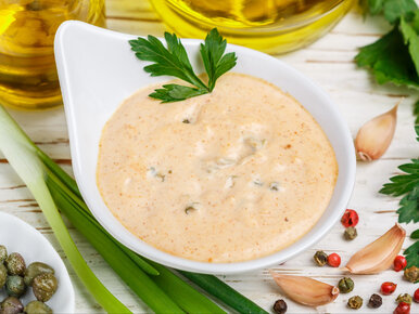 Miniatura: Zapomniałem o keczupie i zrobiłem ten sos....