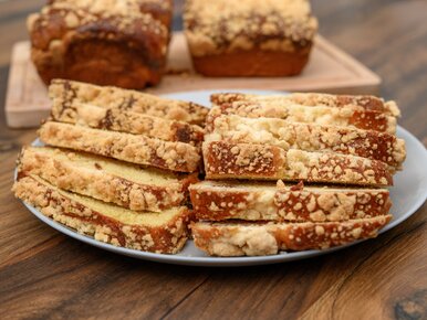 Miniatura: Drożdżowiec z cynamonową kruszonką to mój...