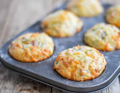 Miniatura: Zamiast kanapek robię te babeczki. Dają...