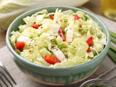 Miniatura: Zamiast nudnej sałaty, robię tę prostą...