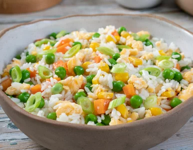 Miniatura: Tę ryżową sałatkę często szykuję na...