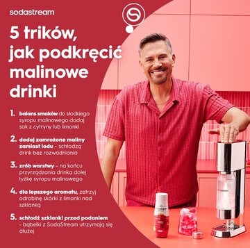 Poznaj 5&nbsp;trik&oacute;w, jak podkręcić malinowe drinki&nbsp;&ndash; infografika
