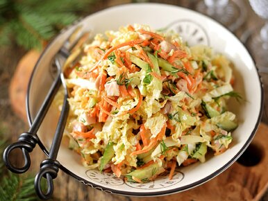 Miniatura: Tę surówkę podano na rodzinnym obiedzie i...