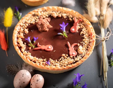 Miniatura: Ten czekoladowy mazurek kryje pyszne...